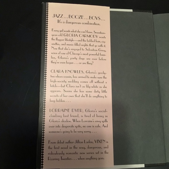 The Flappers Vixen Hardcover Book - Picture 2 of 5